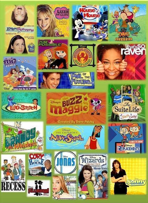 list old disney channel shows